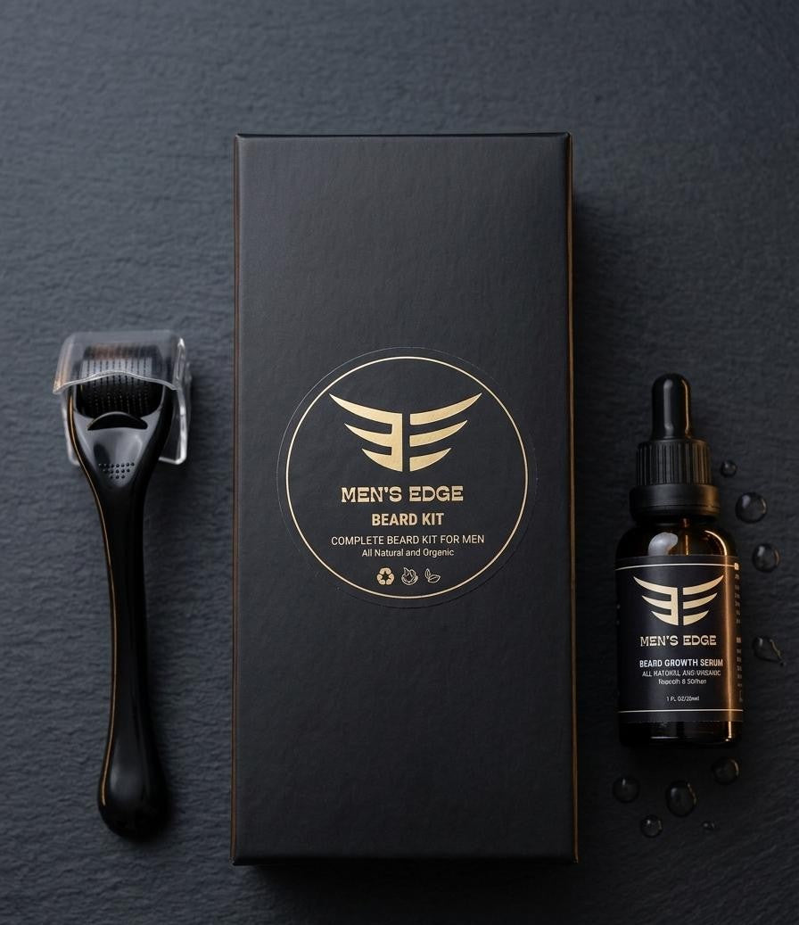 Men's Edge Beard Growth Set